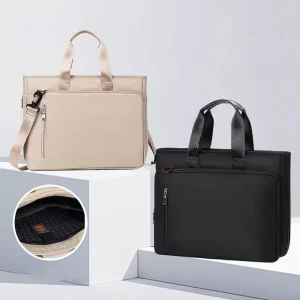 Customize Waterproof Resistant Laptop Tote Bag 15.6Inch Thickened Large Capacity Business Office Work Computer Hand Tote Bag