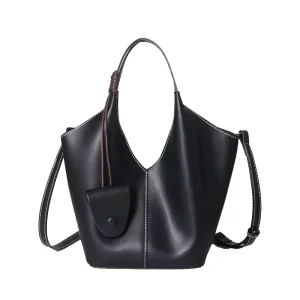 Customize Womens Large Genuine Leather Tote Bags Vintage Large Office Shoulder Bag Purse Women’s Luxury Designer Brown Handbag