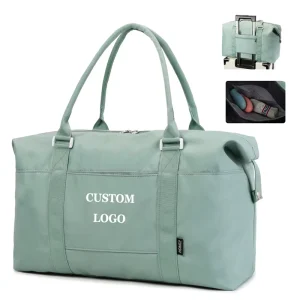 Customized Classic Vintage Fitness Luggage Dry Wet Separation Travel Bag Custom Logo Men Women for Gym Use