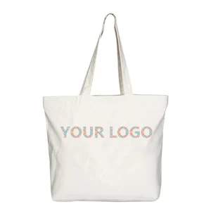 Customized Cotton Canvas Shopping Handbag Tote Bag Cotton Bags with logo Canvas Tote Bags