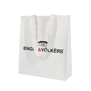 Customized Design Recyclable Non Woven Tote Bag Eco Friendly Reusable Shopping Bag for Supermarket Exhibition High Standard