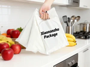 Customized Die Cut Hard Plastic Handle Shopping Bag Holder Big Size