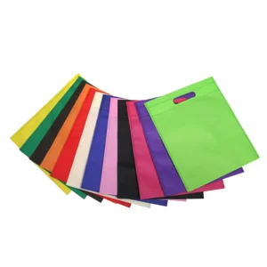 Customized Eco Friendly Promotional Shopping Environmental D Cut Non Woven Fabric Bag