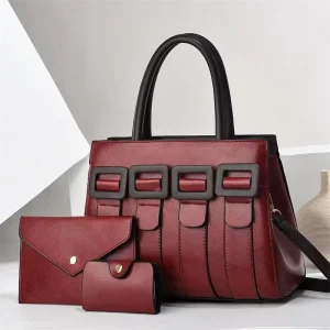 Customized Factory Casual Large Capacity Tote Women’s Wallet Handbag Designer Zipper Style