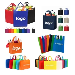 Customized Insulated Non woven Pearl Cotton Disposable Gravure Printed Heat Seal Flexiloop Handle 25x35x10cm Custom Bags