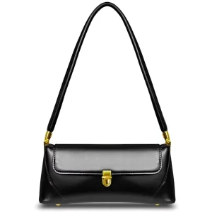 Customized Logo New Fashion Elegant Female PU Leather Purse and Handbag Ladies Hand Bag Women Shoulder Bags Underarm Bag