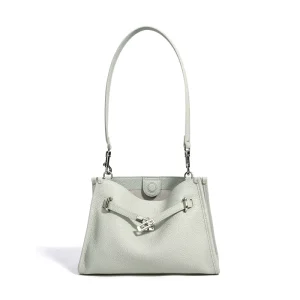 Customized Luxury Design Large Capacity Crossbody Leather Handbag High end Versatile Genuine Leather Simple Shoulder Bag
