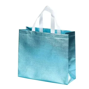 Customized Luxury Recyclable Nonwoven Shopping Bag with Hand Length Handle Screen Printing for Candle Craft Gift Packaging
