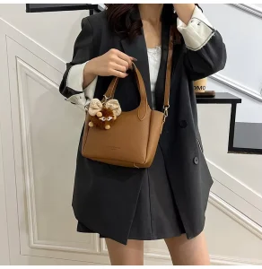 Customized New Fashion Bucket Bag Trendy Simple Shoulder Bag with Stylish Design