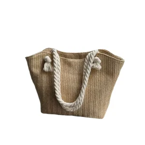 Customized OEM Personality Trend Large Capacity Canvas Zipper Portable Shoulder Tote Bag for Ladies