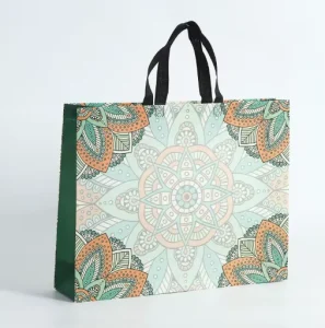 Customized OEM Recycled Non Woven Fabric 25x30cm 65g Tote Bag Low Price Printed Craft with Logo