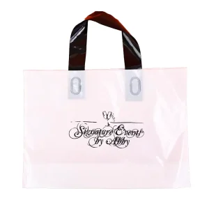 Customized Plastic Handbag for Women’s Clothing Accessories Shopping Bags Clothing Store Bags
