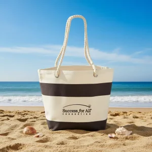 Customized Printed Recycle Cotton Tote Bag with Thicker Handles Reusable Huge Capacity for Shopping Packaging