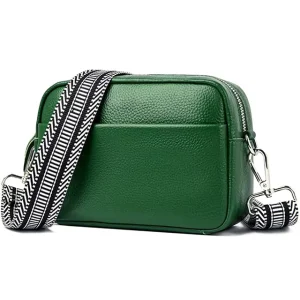 Customized Pu Leather Shoulder Purse Crossbody Waist Bag with Adjustable Straps