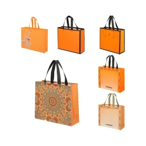 Customized Reusable Non Woven Shopping Tote Bag Eco Friendly Corner With Recyclable Feature Promotion