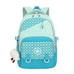 Customized logo REACH CE Factory Oxford School Bag Waterproof Cute Bright Colors Multi-Zipper Students Backpack Fast Shipping