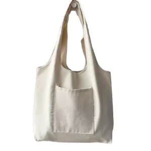 DIY Blank Vest Canvas Bag Custom Logo Physical Store Opening Advertising Promotional Eco Friendly Tote Bag 10% Polyester Cotton