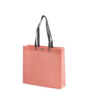 DLBZ Blank Promotional Durable Environmental Friendly Custom Non Woven Tote Handbag With Button Closure for Outdoor Shopping