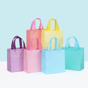 DLBZ Compact Blank Folding Eco Friendly Durable Multi Function Personalized Non Woven Handbag for Grocery Shopping