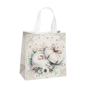 DLBZ Factory Moisture Proof Foldable Lightweight Fashion Reusable Plain Customized Non Woven Tote Handbag for Wedding Gifts