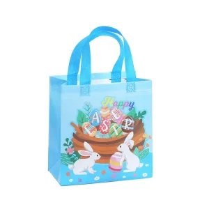 DLBZ Foldable Cute Plain Durable Lightweight Recyclable Custom Non Woven Fabric Promotional Shopping Tote Bag for Holidays