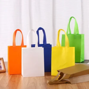 DLBZ High Quality Moisture Proof Blank Compact Grocery Storage Reusable Promotional Custom Non Woven Tote Bag for Daily Life
