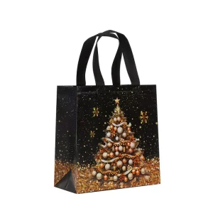 DLBZ Versatile Recycled Fashion Bulk Durable Eco friendly Personalized Non Woven Fabric Shopping Bag for Christmas Holiday