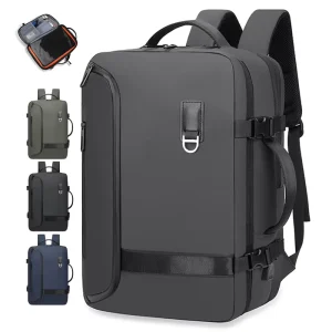 Deluxe Expandable Waterproof Oxford Business Travel Laptop Backpack Custom Logo Computer Backpack