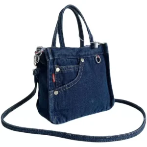 Denim Hand Bags for Ladies Jeans Shoulder Crossbody Bags Tote Bags Luxury Purses and Handbags Women