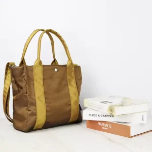 Designer Custom Logo Crossbody Tote Handbag Casual Satchel with Three Straps Velvet and Cloth Lining ODM Supply