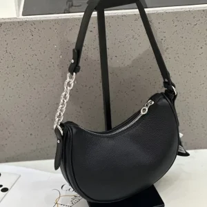 Designer Famous Branded Genuine Leather Women’s Summer Zip Closure Polyester Street Trend Large Capacity Single Shoulder Bag