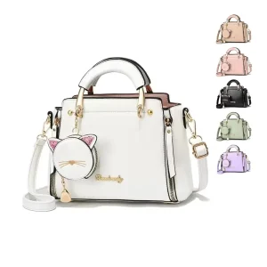Designer Fashion Hand Bag Female Ladies Leather Cute Girls Crossbody Totes Messenger Bag Purses and Handbags for Women