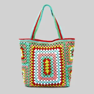 Designer Fashion Straw Bag Women Weave Summer Beach Tote Bags Purse and Handbags Straw Beach Bags