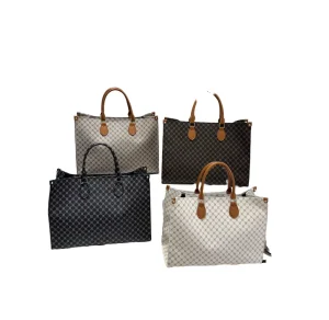 Designer Female Large Capacity Luxury Women’s Tote Bag Zipper Famous Brands PU Handbags Purses for Summer