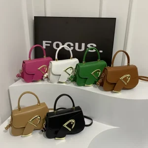 Designer New Design Woman Handbags Flap PU Shoulder Handbag Women Crossbody Bags with Lock