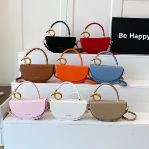 Designer Purses Famous Brands Saddle Bag Crossbody Shoulder Bag Ladies Hand Bags Small Luxury Handbags for Bag Supplier