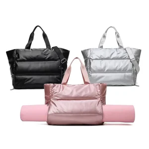 Designer Women Tote Bag Puffer Bags for Women Handbags Ladies Yoga Mat Waterproof Purse and Handbag Puffy