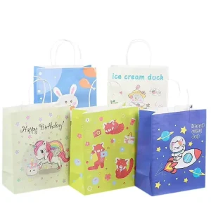 Direct Factory Custom Shopping Luxury Paper Bags with Your logo Promotional Paper Cloth Gift Bag with Handle
