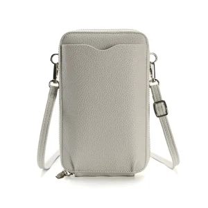 Direct Sales China Small Waterproof Ladies Shoulder Crossbody Bag Leather Cell Phone Purse Wallet