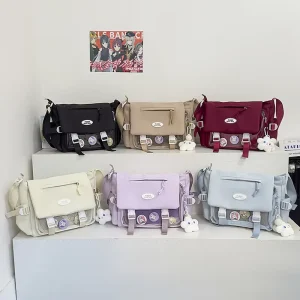 Display Pocket Satchel Crossbody Bag Waterproof Women’s Shoulder Bag Casual Sling Bag for Outdoor