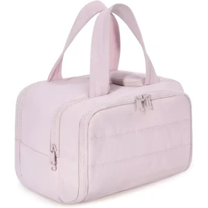 Dry and Wet Separation Travel Storage Bags Portable Women’s Travel Cosmetic Bags with Zipper
