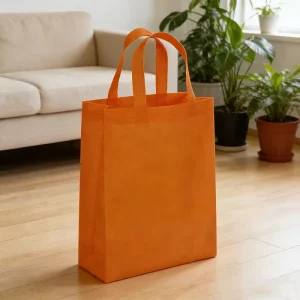 Durable Eco Non Woven Bag Foldable Tote Bag Custom Logo Printed Shopping Bag for Supermarket Retail and Promotional Gift
