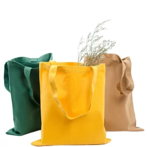 Durable Fashion Canvas Tote Bag Geometric Screen Printed Long Handle Pull-On Closure Pocket Customizable Large (>50cm) Travel