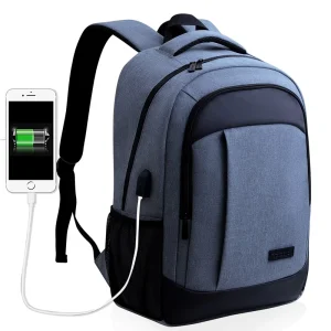 Durable Fashion Travel Laptop Backpack 15.6 Inch Anti Theft Zipper School Bag for Women and Men