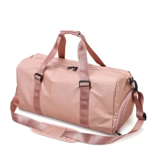 Durable Foldable Waterproof Gym Sport Duffle Tote Trendy Unique Large Capacity Eco Friendly Drawstring Bag For Men Women