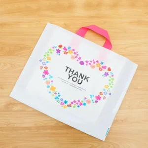 Durable Reusable Shopping Bag with Own Logo Plastic Custom Bag