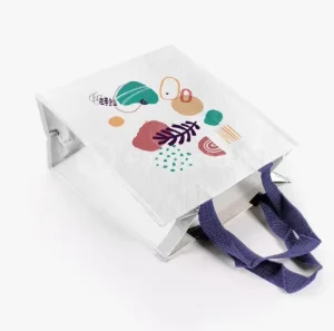 Durable Spunbond Lightweight Non Woven Polypropylene Biodegradable Eco Friendly & Recyclable Customizable Shopping Bag