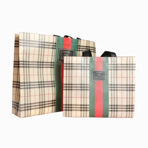 ECO Laminated Non Woven Fabric Tote Bag With Custom Printed Logo