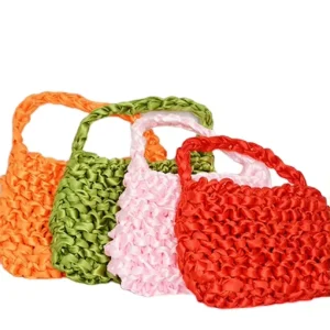 ECO New Women Straw Bags Handmade Tote Bag
