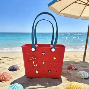 EVA Beach Bags Customizable Waterproof EVA Beach Tote Bags Suitable for Both Adults and Children